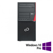 PC Refurbished Fujitsu Siemens Esprimo P910, Intel Core i5-3470 3.20GHz, 8GB DDR3, 240GB SSD, DVD-ROM + Windows 10 Pro