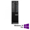 Workstation Refurbished Lenovo ThinkStation E32 SFF, Intel Quad Core i5-4670 3.4 - 3.8GHz, 16GB DDR3, SSD 256GB SATA, Intel Integrated HD Graphics 4600 + Windows 10 Pro