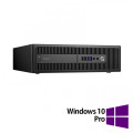 PC Refurbished HP ProDesk 600 G2 SFF, Intel Core i3-6100 3.70GHz, 8GB DDR4, 120GB SSD + 500GB HDD + Windows 10 Pro