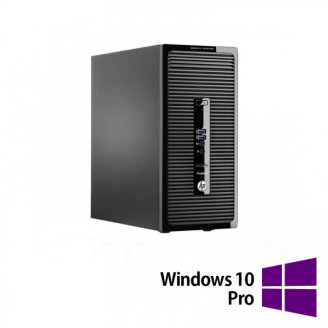 Calculator Refurbished HP ProDesk 490 G2 Tower, Intel Core i5-4570 3.20GHz, 8GB DDR3, 500GB HDD, DVD-ROM + Windows 10 Pro