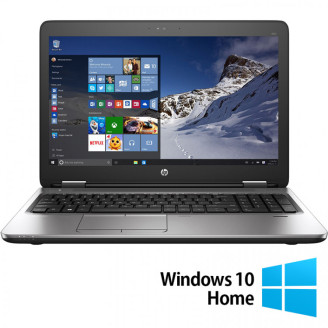 Laptop Refurbished HP ProBook 650 G2, Intel Core i5-6200U 2.30GHz, 8GB DDR4, 256GB SSD, 15.6 Inch HD, Tastatura Numerica + Windows 10 Home