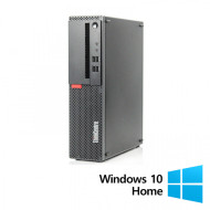 Calculator Refurbished LENOVO ThinkCentre M910s SFF, Intel Core i5-6500 3.20GHz, 8GB DDR4, 256GB SSD + Windows 10 Home