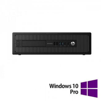 PC Refurbished HP ProDesk 600 G1 SFF, Intel Core i5-4570 3.20GHz, 8GB DDR3, 500GB HDD, DVD-ROM + Windows 10 Pro