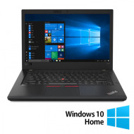 Laptop Refurbished LENOVO ThinkPad T480, Intel Core i5-8250U 1.60 - 3.40GHz, 8GB DDR4, 256GB SSD, 14 Inch Full HD, Webcam + Windows 10 Home