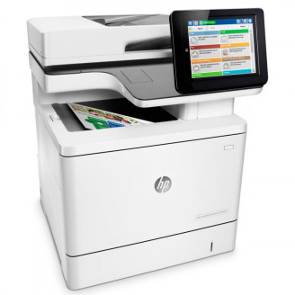 Multifunctionala Second Hand Laser Color HP LaserJet Enterprise M577dn MFP, A4, 40ppm, 1200 x 1200 dpi, Copiator, Scanner, Retea, USB