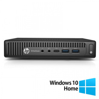 PC Refurbished HP EliteDesk 800 G2 Mini PC, Intel Core i5-6500 3.20-3.60GHz, 8GB DDR4, 256GB SSD + Windows 10 Home