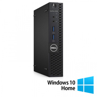 Calculator Refurbished DELL OptiPlex 3060 MiniPC, Intel Core i3-8100T 3.10GHz, 8GB DDR4, 256GB SSD + Windows 10 Home