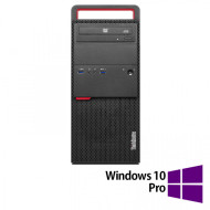 Calculator Refurbished LENOVO M800 Tower, Intel Core i5-6400 2.70GHz, 8GB DDR4, 256GB SSD + Windows 10 Pro