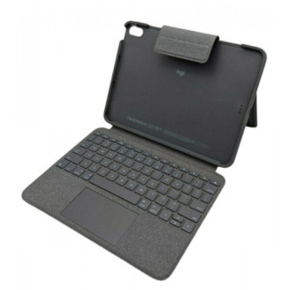 Husa Noua Logitech Folio Touch, pentru iPad 11, US, Oxford Grey