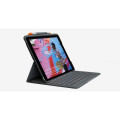 Husa Noua Logitech SLIM FOLIO pentru iPAD gen 5 si 6, US, Neagra