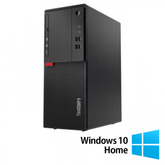 Calculator Refurbished LENOVO M710T Tower, Intel Core i3-6100 3.70GHz, 8GB DDR4, 256GB SSD, DVD-ROM + Windows 10 Home