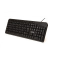 Kit Tastatura + Mouse SPACER SPDS-1691, Qwerty, USB, Negru