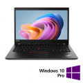 Laptop Refurbished LENOVO ThinkPad T14, Intel Core i5-10310U 1.70 - 4.40GHz, 8GB DDR4, 256GB SSD, 14 Inch Full HD Touchscreen, Webcam + Windows 10 Pro