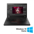 Laptop Refurbished LENOVO ThinkPad P71, Intel Core i7-7700HQ 2.80-3.80GHz, 32GB DDR4, 256GB SSD, Intel HD Graphics, 17.3 Inch Full HD, Webcam + Windows 10 Home