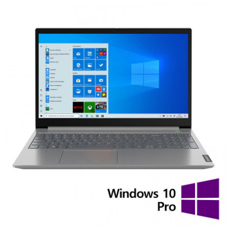 Laptop Refurbished LENOVO V15-I IL, Intel Core i3-1005G1 1.20 - 3.40GHz, 8GB DDR4, 256GB SSD, 15.6 Inch HD + Windows 10 Pro