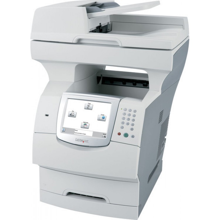 Multifunctionala Second Hand Laser Lexmark X644e, Scanner, Copiator, Fax, Imprimanta, Usb, Retea