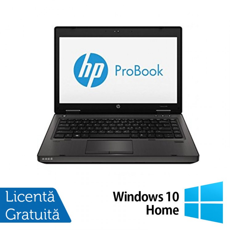 Laptop Refurbished HP ProBook 6470B, Intel Core i5-3230M 2.60GHz, 4GB DDR3, 120GB SSD, DVD-RW, Webcam + Windows 10 Home