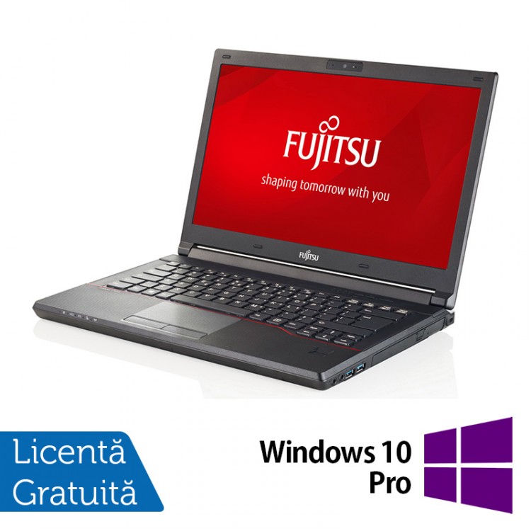 Laptop Refurbished FUJITSU SIEMENS Lifebook E544, Intel Core i5-4210M 2.60GHz, 8GB DDR3, 120GB SSD, 14 Inch + Windows 10 Pro