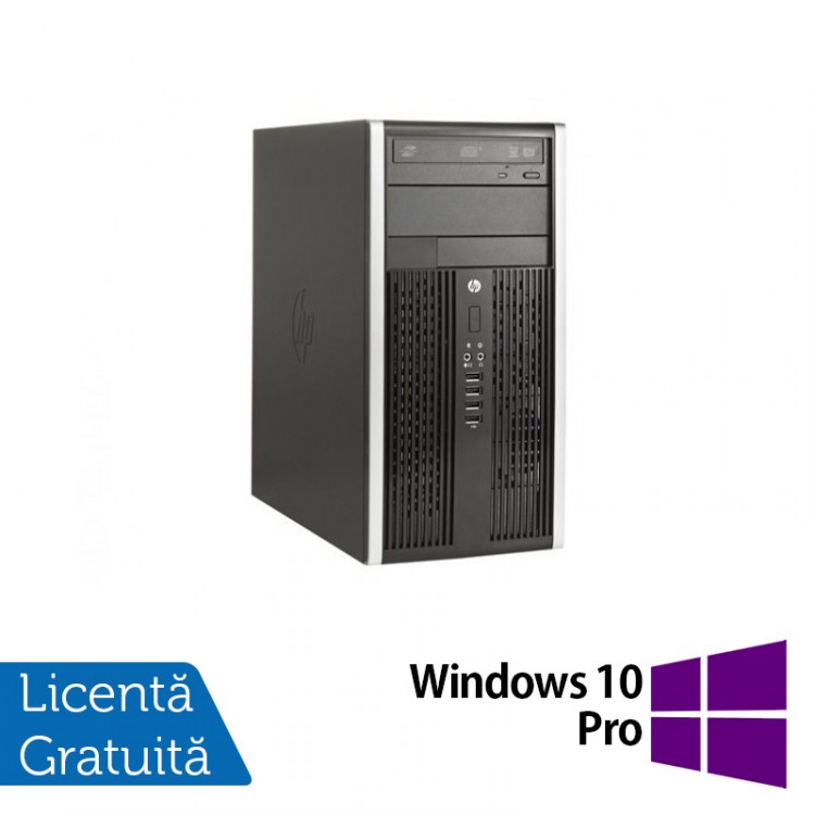 Calculator HP 8300 Tower, Intel Core i5-3470s 2.90GHz, 4GB DDR3, 250GB, DVD-RW + Windows 10 Pro