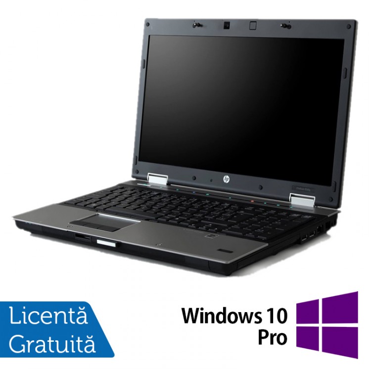 Laptop HP EliteBook 8540p, Intel Core i5-540M 2.53GHz, 4GB DDR3, 320GB SATA, DVD-ROM, 15.6 Inch, nVidia Quadro NVS 5100 + Windows 10 Pro