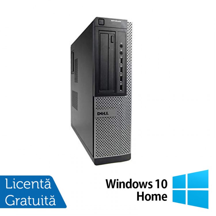 Calculator DELL OptiPlex 7010 Desktop, Intel Core i5-3470 3.20 GHz, 4GB DDR3, 320GB SATA, DVD-RW + Windows 10 Home