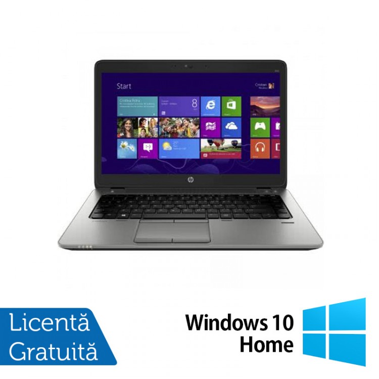 Laptop HP Elitebook 820 G2, Intel Core i5-5200U 2.20GHz, 16GB DDR3, 120GB SSD, 12 Inch + Windows 10 Home